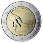 2 euro Malta “1e Vertegenwoordiging 1849’’ UNC 2011, Postzegels en Munten, Munten | Europa | Euromunten, Verzenden, Malta, 2 euro