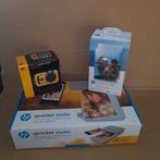 Nieuw ☝Kodak WPZ2 digitale camera, Fotoprinter HP + papier, Audio, Tv en Foto, Fotocamera's Digitaal, Ophalen of Verzenden, Zo goed als nieuw