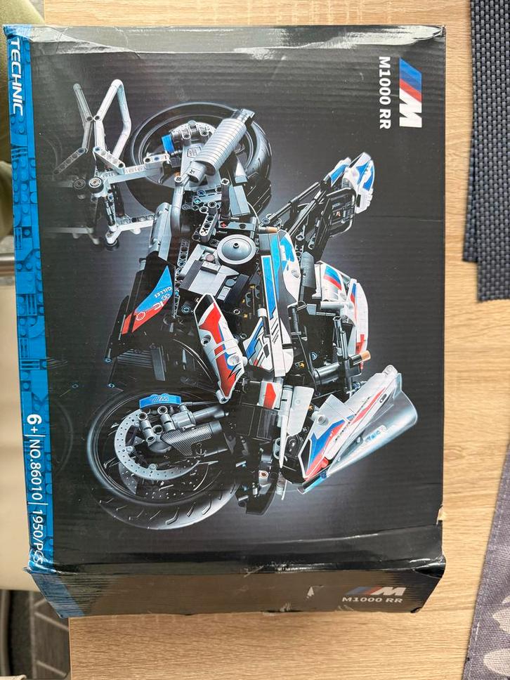 BMW S1000RR Motor - Lego Alternatief (B-merk), Kinderen en Baby's, Speelgoed | Duplo en Lego, Zo goed als nieuw, Lego, Complete set