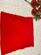 Kussen slopen rood 45x45 rib 6x kussenslopen, Huis en Inrichting, Woonaccessoires | Kussens, Ophalen of Verzenden, Zo goed als nieuw