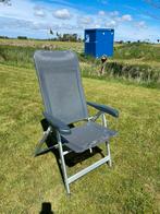 Crespo stoel campingstoel standenstoel grijs, Ophalen, Gebruikt, Campingstoel