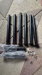 Swetfela 8 Stuks Verstelbare Meubelpoten, 25-40 cm, Minder dan 50 cm, Rond, Ophalen of Verzenden, Zo goed als nieuw