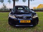 Lexus CT-200H 1.8 Hybrid 2012 met dealer onderhouden, Auto's, Zwart, 4 cilinders, Alcantara, Zwart