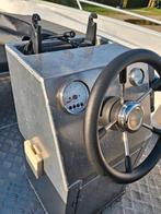 Mooi Groot RVS Stuurwiel meerdere., Watersport en Boten, Bootonderdelen, Ophalen of Verzenden, Gebruikt, Dekbeslag, Zeilboot of Motorboot