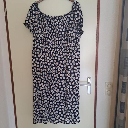 10) jurk merk body flirt maat 54, Kleding | Dames, Grote Maten, Zo goed als nieuw, Jurk, Blauw, Ophalen of Verzenden