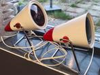 Retro Philips KL7500 inflarood lampen infraphil, Huis en Inrichting, Lampen | Spots, Halogeen, Metaal of Aluminium, Vloerspot of Grondspot