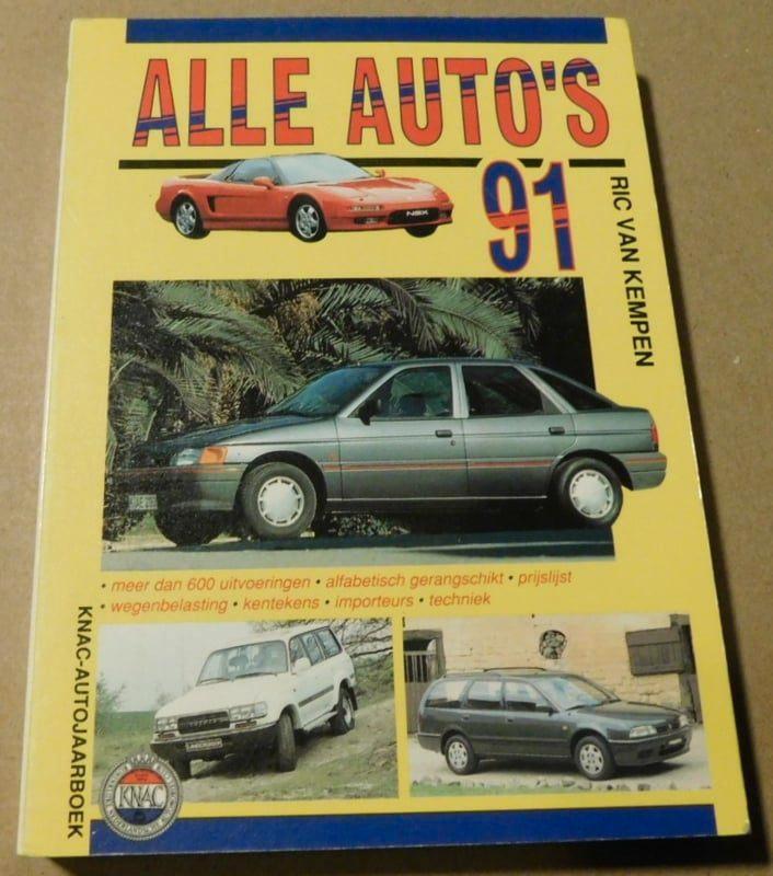 Youngtimer auto's vergelijken - Alle Auto’s 1991, Boeken, Auto's | Boeken, Gelezen, Algemeen, Ophalen of Verzenden