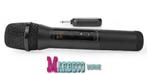 Draadloze microfoon 20 kanalen, 1 Microfoon+Ontvanger, Black, Nedis, Nieuw, Info@marbeco.nl, Zangmicrofoon