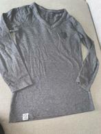 Vingino shirt longsleeve m tshirt 134 140 grijs grijze, Kinderen en Baby's, Kinderkleding | Maat 134, Verzenden, Zo goed als nieuw