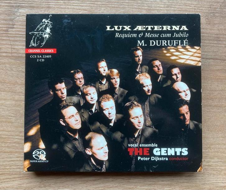 Duruflé - Requiem & Messe cum Jubilo - The Gents, Cd's en Dvd's, Cd's | Klassiek, Zo goed als nieuw, Vocaal, Modernisme tot heden