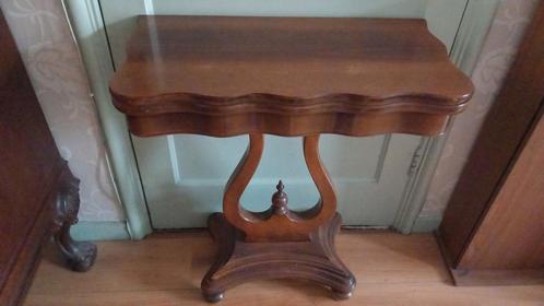 Uitklapbare kaarttafel, Antiek en Kunst, Antiek | Meubels | Tafels, Ophalen