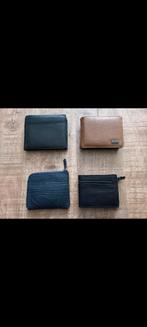 Diverse Portemonnees - Leer, Overige merken, Gebruikt, Zwart, Ophalen of Verzenden