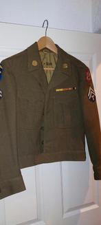 US army Ike jacket 1944 Andrew Campise, Ophalen of Verzenden, Landmacht, Amerika, Kleding of Schoenen