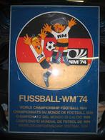 Poster WM' 74 Duitsland (Wereldkampioenschap voetbal), Ophalen of Verzenden, Overige typen