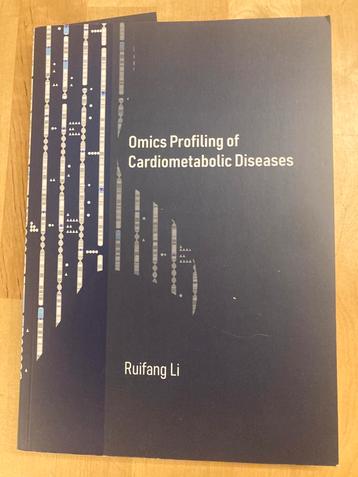 Omics Profiling of Cardiometabolic Deseases Ruifang Li beschikbaar voor biedingen