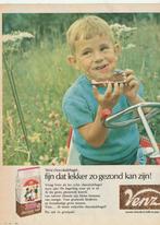 Retro reclame 1966 Venz hagelslag jongetje smulpaapje, Verzenden, Overige typen