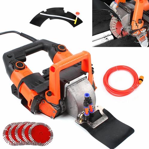 5200W Natte betonzaagmachine - Betonzagen - Sleufsnijwerk, Doe-het-zelf en Verbouw, Gereedschap | Zaagmachines, Nieuw, Overige typen