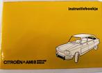 Citroën AMI8 instructieboekje, Auto diversen, Handleidingen en Instructieboekjes, Ophalen of Verzenden