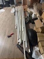 Rails met Philips Lampen, Ophalen of Verzenden, Gebruikt, Minder dan 50 watt, Lamp met armatuur