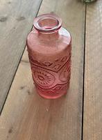 Vaas roze, Overige kleuren, Ophalen of Verzenden, Minder dan 50 cm, Glas