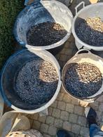 Te koop grijze grind, Tuin en Terras, Grind, Keien en Split, Ophalen, Overige materialen, Gebruikt, Grind