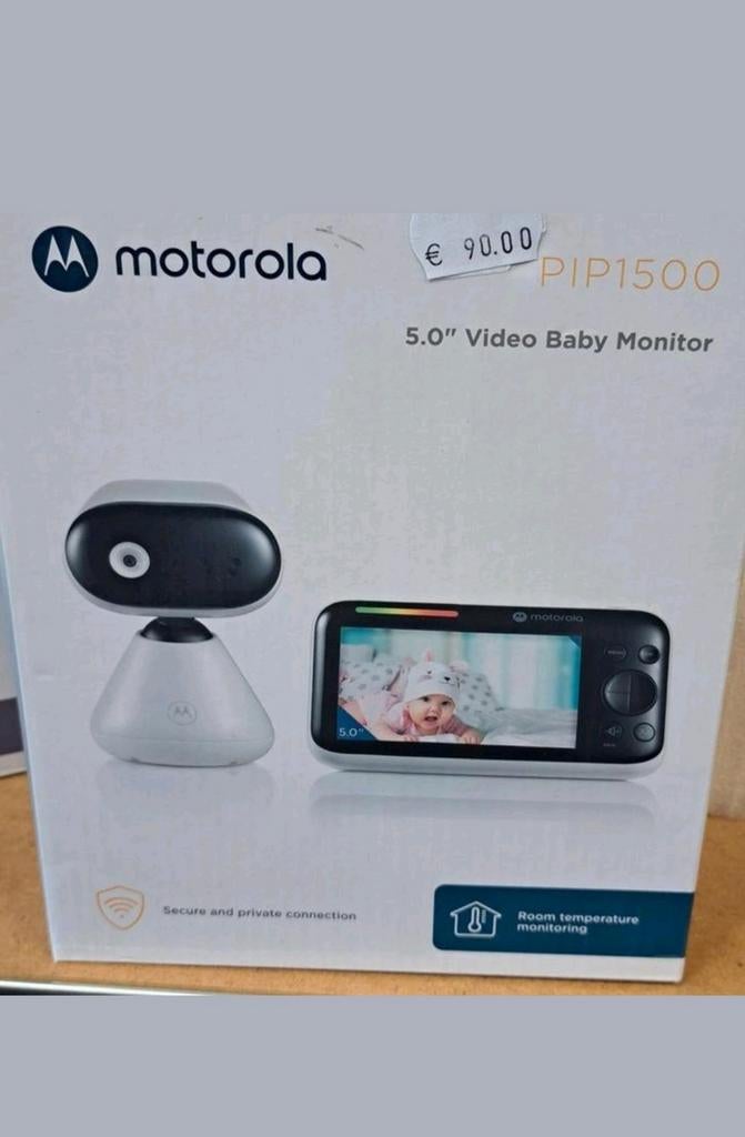 Motorola PIP1500 Babyfoon met Camera - Nieuw, Kinderen en Baby's, Babyfoons, Camera, TBD, Nieuw, Ophalen of Verzenden
