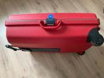 Rode Samsonite Koffer met Wieltjes, Gebruikt, 50 tot 60 cm, Hard kunststof, Ophalen of Verzenden