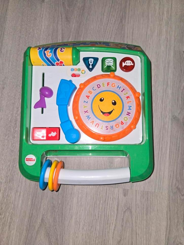 Fisher Price Muziekdoosje, Kinderen en Baby's, Speelgoed | Babyspeelgoed, Gebruikt, Overige typen, Met licht, Met geluid, Ophalen of Verzenden