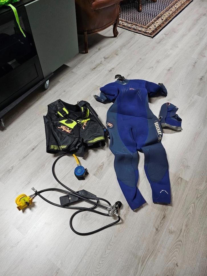 Duikuitrusting!, Watersport en Boten, Duiken, Gebruikt, Duikpak, Ophalen