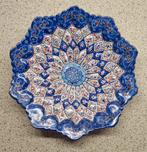 Minakari bord doorsnede 15 cm, Ophalen of Verzenden