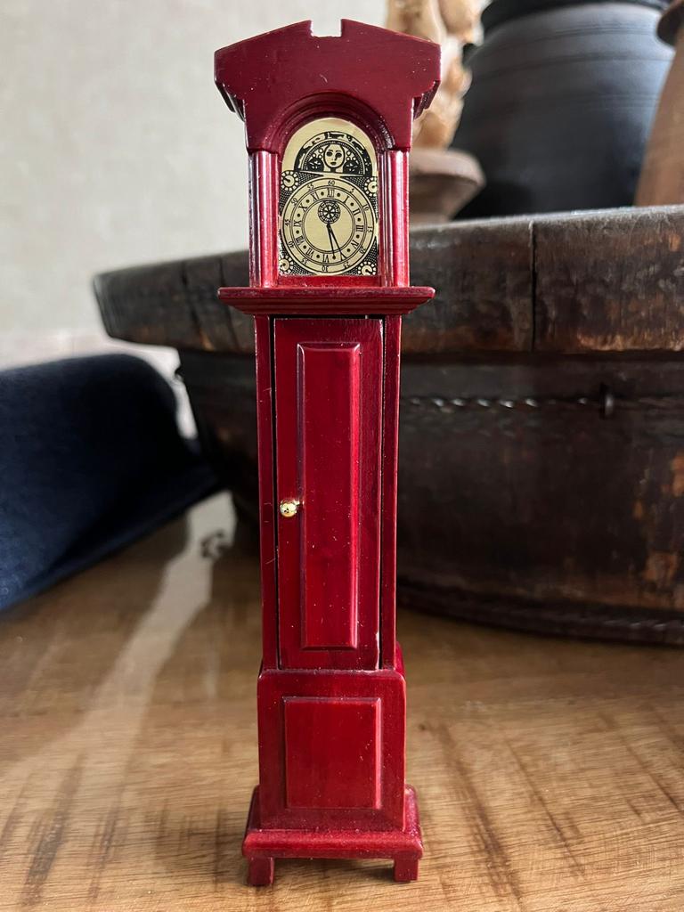 Statige klok, Ophalen of Verzenden, Zo goed als nieuw, Poppenhuis