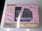 Sony Walkman WM 31 - blauw - nog in origineel doos, Verzenden, Walkman