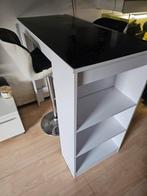 Hoge eettafel / bartafel met 2 stoelen, Huis en Inrichting, Ophalen