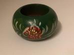 Hindelooper schilderkunst, waxinelichtje, handbeschilderd, Ophalen of Verzenden, Overige materialen, Minder dan 25 cm