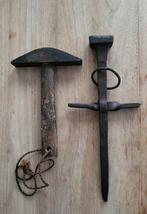 Oud haarset, Antiek en Kunst, Ophalen of Verzenden
