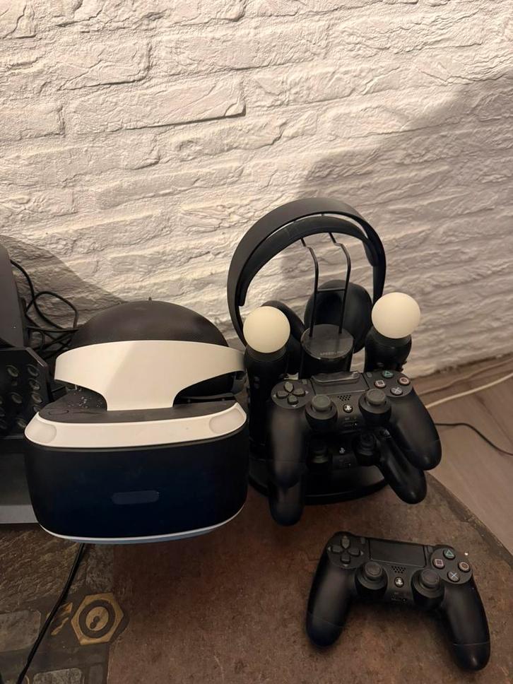 PSVR met Aimcontroller, Spelcomputers en Games, Virtual Reality, Gebruikt, Sony PlayStation, VR-bril, Ophalen