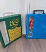 Twee koffers van Fleur en Sindy met pop en kleding, Ophalen of Verzenden, Gebruikt, Barbie
