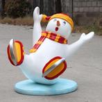 Skating Snowman Family – Sneeuwpop 98 x 80 x 95 cm, Diversen, Kerst, Ophalen, HorecaBeelden, Nieuw, HorecaBeelden