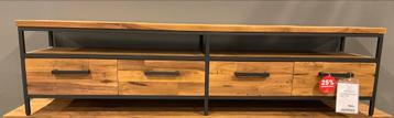 Showroomopruiming | TV Kast Livorno 180 cm | recycled teak beschikbaar voor biedingen