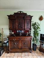 Antieke Franse Buffetkast jachtkast, Huis en Inrichting, 100 tot 150 cm, 200 cm of meer, 25 tot 50 cm, Met deur(en)