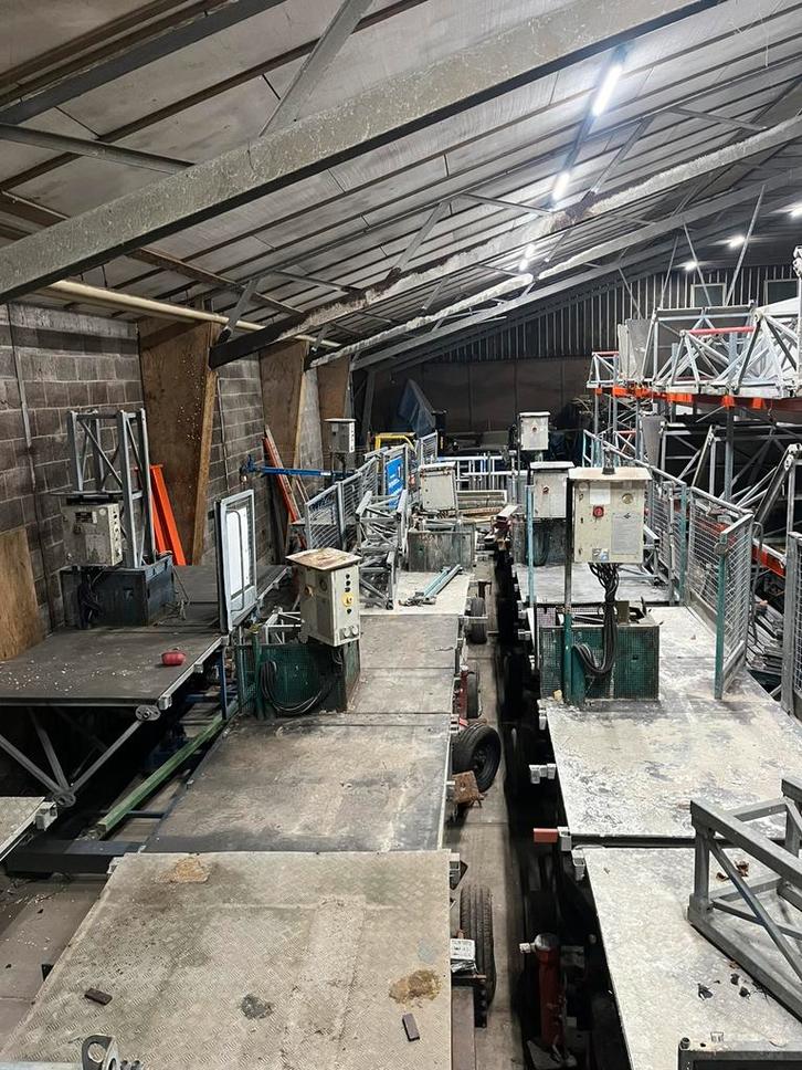 Hefsteigers te koop, Doe-het-zelf en Verbouw, Steigers, Gebruikt, Overige typen, 5 meter of hoger, Ophalen