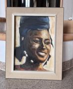 vintage portret Yoruba meisje 1964 Nigeria, Verzamelen, Retro, Huis en Inrichting, Ophalen