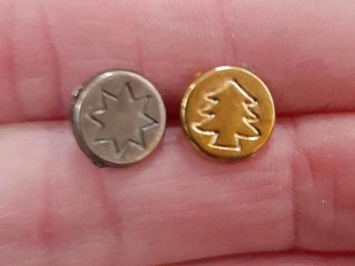 Eyelets Kerst scrapbooking ~ Kerstmis ster kerstboom, Hobby en Vrije tijd, Scrapbooking, Nieuw, Ophalen of Verzenden