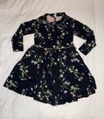 Zwarte jurk met bloemen van Molo, maat 110/116, Kinderen en Baby's, Kinderkleding | Maat 110, Verzenden, Zo goed als nieuw, Meisje