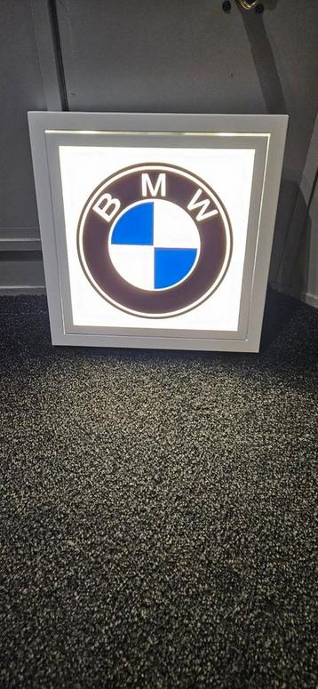 Bmw lichtbak reclame motoren mancave dealer auto werkplaats beschikbaar voor biedingen