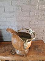 Antieke Koperen Pot met Handvat, Ophalen of Verzenden, Koper