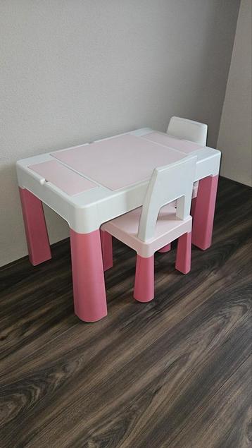 Kinderset met 2 stoelen - Lego compatibel beschikbaar voor biedingen