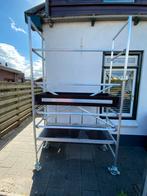 Rolsteiger - Gebruikt voor verbouwing, Doe-het-zelf en Verbouw, Steigers, Ophalen, Gebruikt, Rolsteiger of Kamersteiger, 2 tot 5 meter