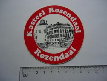 sticker oud Rozendaal gelderland kasteel rosendael slot jach beschikbaar voor biedingen