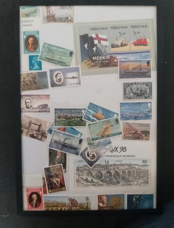 Postzegel Collectie - Diverse Landen beschikbaar voor biedingen